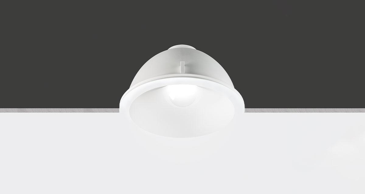 ARGIA | Round recessed lighting Ø 260 / 360 mm with parabola