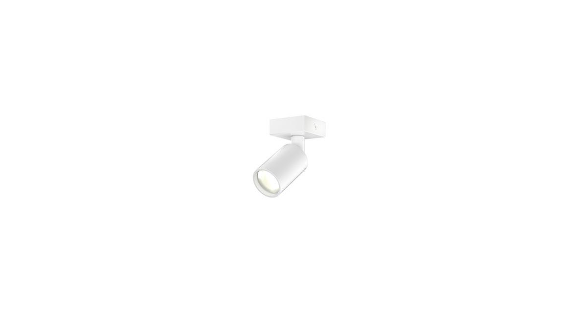 X1 | Ø 30 mm luminaire installable on ceilings with adjustable projector and black, white or anodized rose gold or champagne finishings