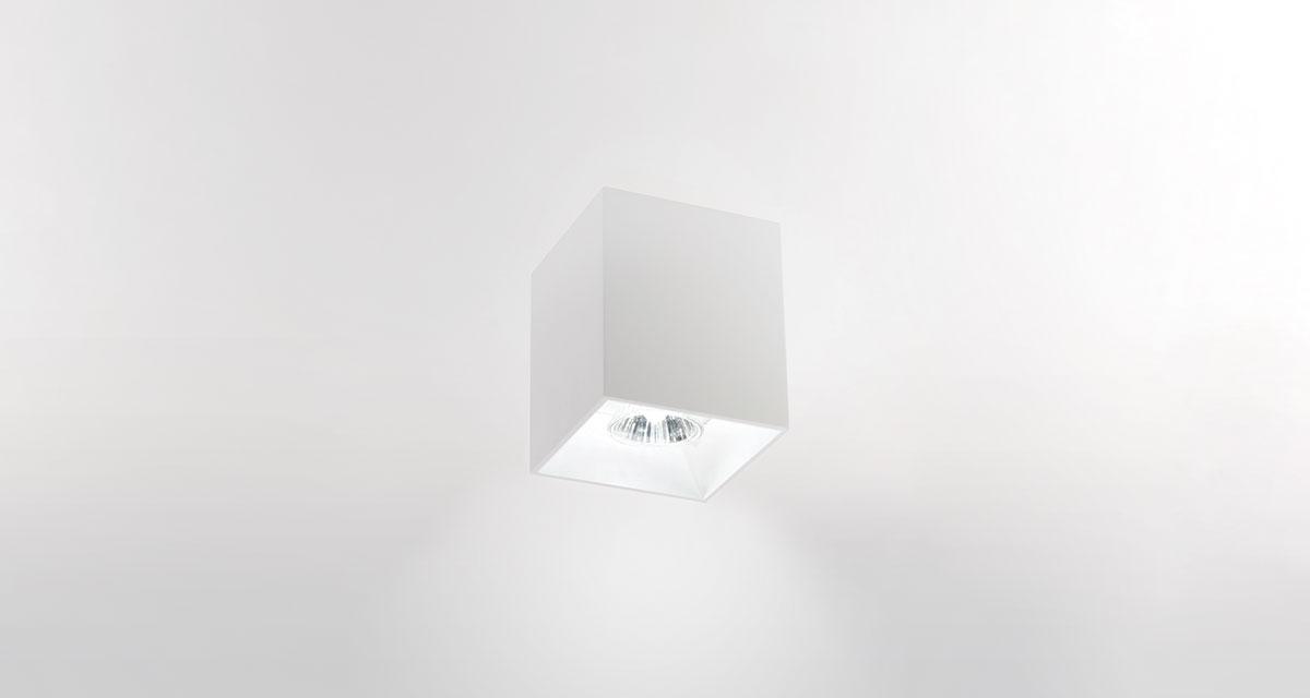 STAR | 130 mm ceiling luminaire, with fixed light source and bi-emission