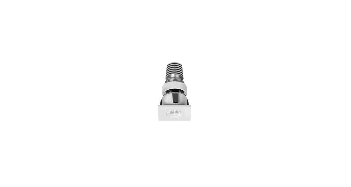 F40 | 35 mm squared mini-recessed outdoor luminaire 