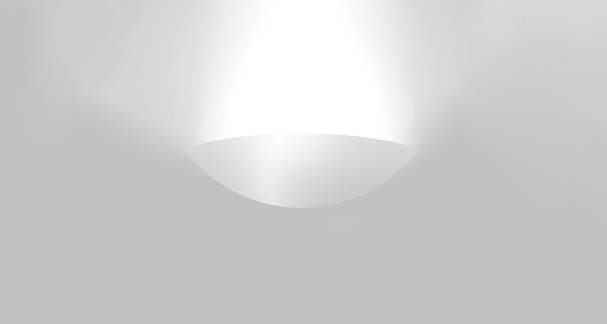 ELLISSE BASE | 400 mm wall luminaire